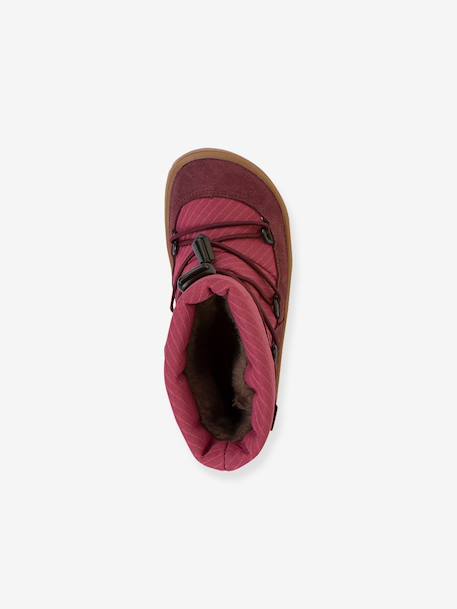 Barefoot TEX TRACK WOOL FRODDO boots for children blue+bordeaux red+grey+petrol blue - vertbaudet enfant 