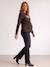 Maternity long-sleeved T-shirt chocolate - vertbaudet enfant 