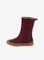 Filles Bottes PULSE TEX STAR BOOTS WOOL Froddo bordeaux+noir - vertbaudet enfant 