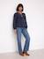 Maternity and nursing shirt slate blue - vertbaudet enfant 