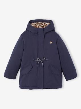 -3-in-1 detachable parka for girls