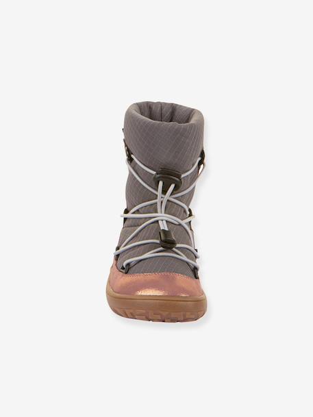 Barefoot TEX TRACK WOOL FRODDO boots for children blue+bordeaux red+grey+petrol blue - vertbaudet enfant 