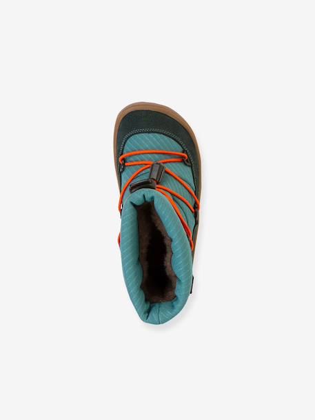 Bottes pieds nus enfants BAREFOOT TEX TRACK WOOL Froddo bleu+bleu pétrole+bordeaux+gris - vertbaudet enfant 