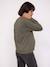 Maternity and nursing sweatshirt khaki - vertbaudet enfant 