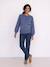 Pull de grossesse maille blue - vertbaudet enfant 