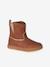 Zip-up boots for girls brown - vertbaudet enfant 