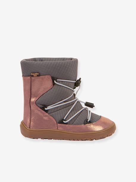 Barefoot TEX TRACK WOOL FRODDO boots for children blue+bordeaux red+grey+petrol blue - vertbaudet enfant 