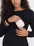 T-shirt grossesse et allaitement noir - vertbaudet enfant 