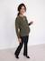 Slim flared maternity jeans black - vertbaudet enfant 