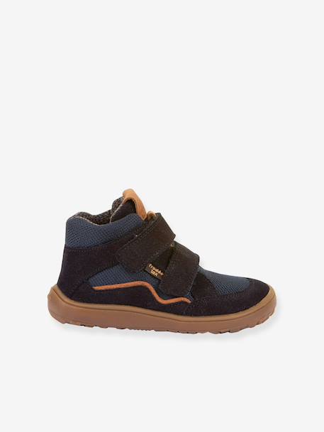 Chaussures à scratch BAREFOOT TEX AUTUMN Froddo pour enfants bleu nuit+olive+violet - vertbaudet enfant 