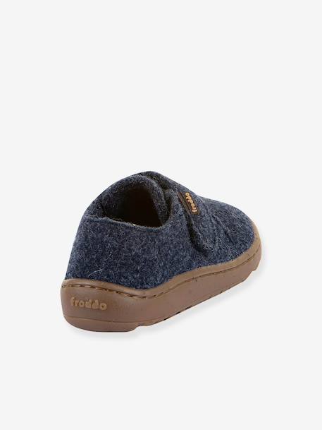 Barefoot slippers for children BAREFOOT WOOLY Froddo beige+denim blue+fuchsia+marl grey+night blue - vertbaudet enfant 