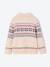Shawl collar cardigan for boys mottled ecru - vertbaudet enfant 