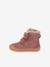 Boots fille MINNI SUEDE Froddo bleu pétrole+fuchsia+vieux rose - vertbaudet enfant 