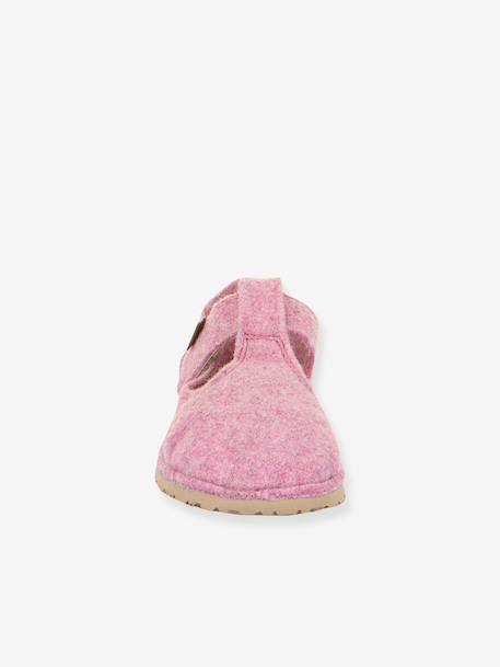 Chaussons pieds nus enfants FLEXY WOOLY BAREFOOT Froddo bleu nuit+gris chiné+rose chiné - vertbaudet enfant 