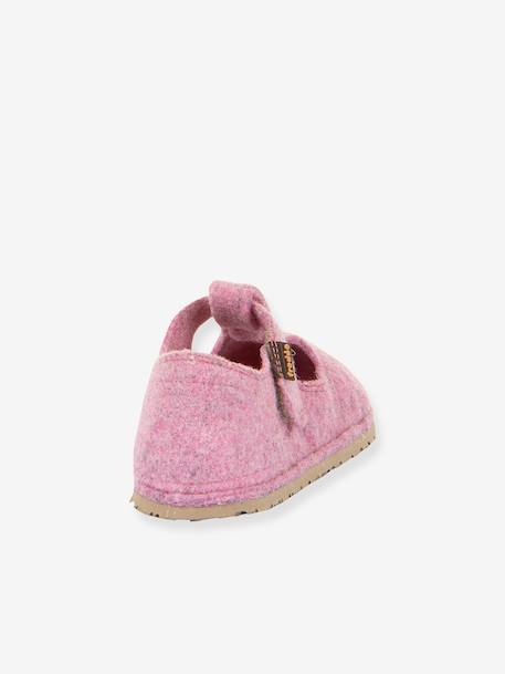 Chaussons pieds nus enfants FLEXY WOOLY BAREFOOT Froddo bleu nuit+gris chiné+rose chiné - vertbaudet enfant 