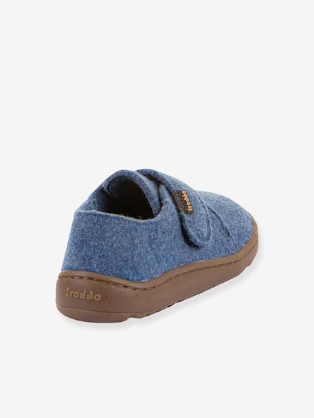 Barefoot slippers for children BAREFOOT WOOLY Froddo beige+denim blue+fuchsia+marl grey+night blue - vertbaudet enfant 
