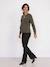 Slim flared maternity jeans black - vertbaudet enfant 