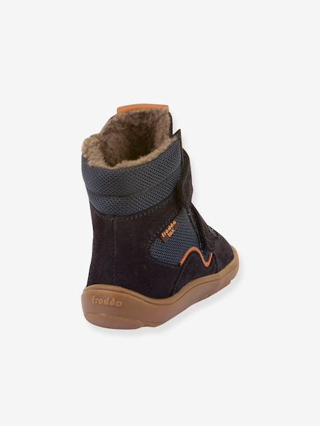 Barefoot TEX WINTER FRODDO children's winter boots black+bordeaux red+night blue+olive+slate grey - vertbaudet enfant 