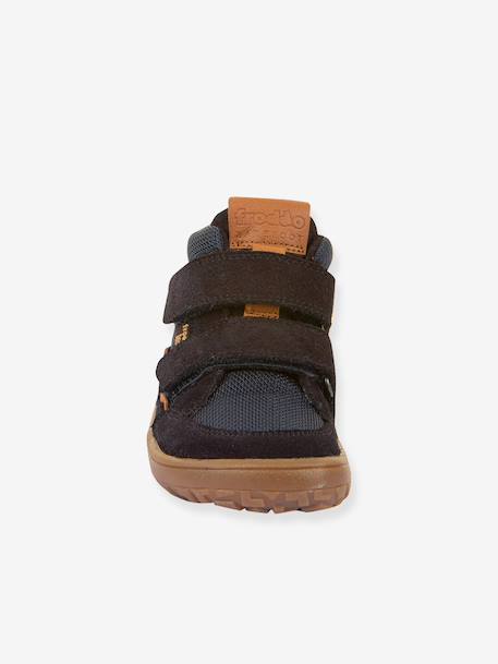 BAREFOOT TEX AUTUMN Froddo touch-fastening shoes for children night blue+olive+violet - vertbaudet enfant 