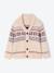 Gilet col châle garçon écru chiné - vertbaudet enfant 