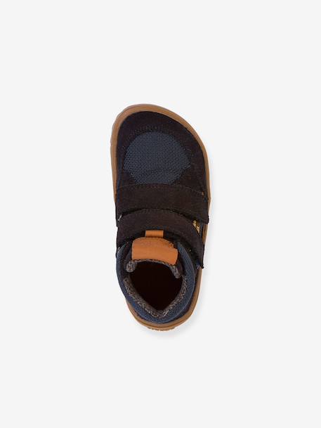 Chaussures à scratch BAREFOOT TEX AUTUMN Froddo pour enfants bleu nuit+olive+violet - vertbaudet enfant 