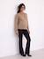 Pull devant/dos grossesse et allaitement beige+Blanc - vertbaudet enfant 