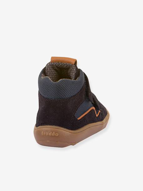 Chaussures à scratch BAREFOOT TEX AUTUMN Froddo pour enfants bleu nuit+olive+violet - vertbaudet enfant 