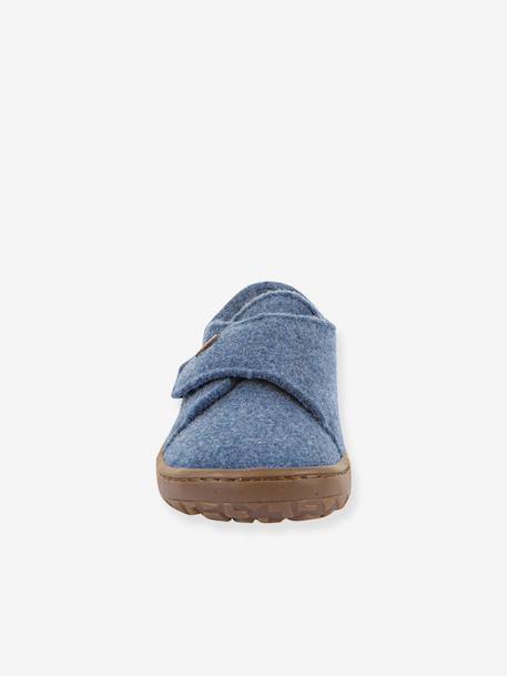 Chaussons barefoot enfants BAREFOOT WOOLY Froddo beige+bleu jean+bleu nuit+fuchsia+gris chiné - vertbaudet enfant 