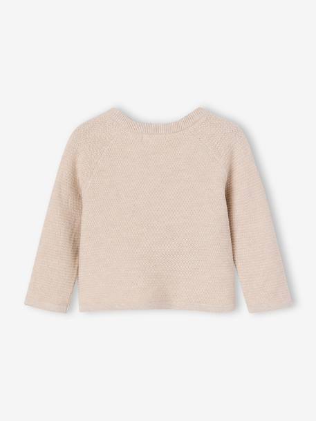 Newborn cardigan marl beige - vertbaudet enfant 