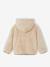 Hooded fleece sweatshirt for boys white - vertbaudet enfant 