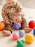 Set of 8 Sensory Balls multicoloured+yellow - vertbaudet enfant 