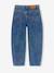 Balloon jeans for girls bleached denim+medium blue - vertbaudet enfant 