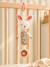 Hanging rabbit sensory rattle rose - vertbaudet enfant 
