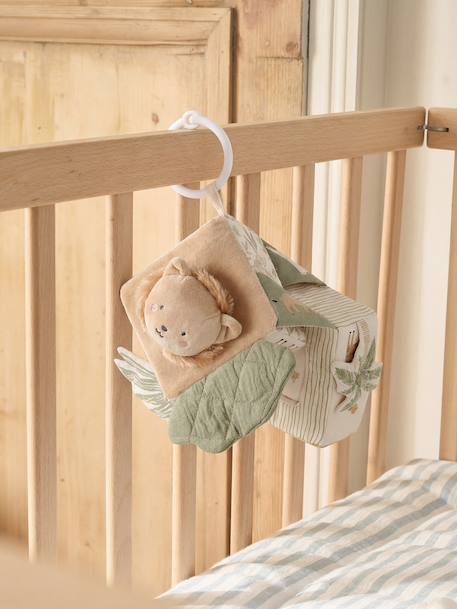 Hanging activity cube beige - vertbaudet enfant 
