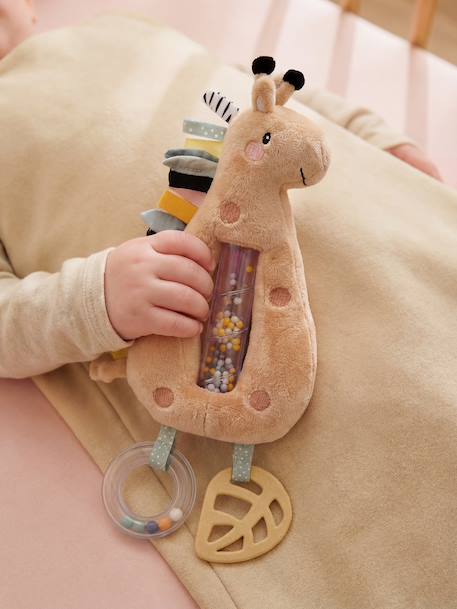 Giraffe rain stick rattle yellow - vertbaudet enfant 