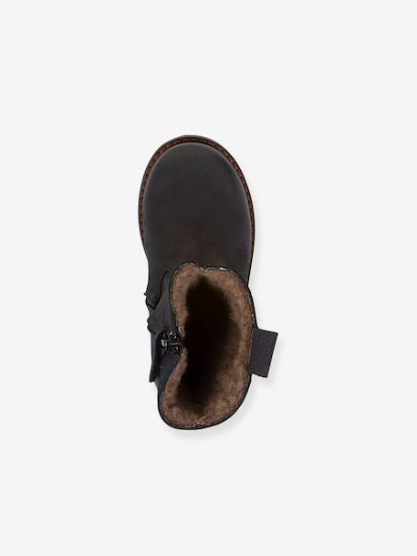 Bottes fille MAXINE TEX Froddo bleu nuit+bleu pétrole+noir - vertbaudet enfant 