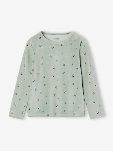 Lot de 2 pyjamas fille vieux rose - vertbaudet enfant 