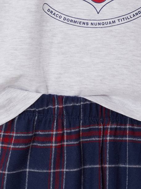 Pyjama manches longues garçon Harry Potter gris chiné - vertbaudet enfant 