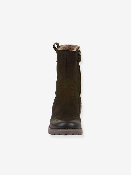 Girls' MAXINE TEX FRODDO boots black+night blue+petrol blue - vertbaudet enfant 