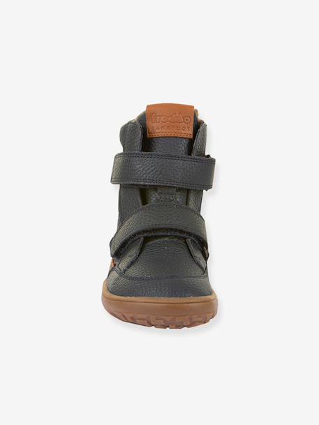 Chaussures d'hiver barefoot enfants BAREFOOT TEX WINTER Froddo bleu nuit+marron - vertbaudet enfant 