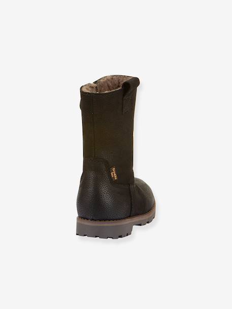 Bottes fille MAXINE TEX Froddo bleu nuit+bleu pétrole+noir - vertbaudet enfant 