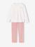 Lot de 2 pyjamas fille vieux rose - vertbaudet enfant 