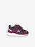 Baby first steps shoes with touch-fastening straps plum - vertbaudet enfant 