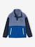 Long-Sleeved Fleece Sweatshirt for Boys blue+green - vertbaudet enfant 