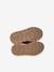 Baby first steps shoes with touch-fastening straps plum - vertbaudet enfant 