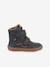 Children's barefoot winter shoes BAREFOOT TEX WINTER Froddo brown+night blue - vertbaudet enfant 