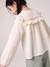Long-sleeved shirt for girls rosy+slate blue+vanilla - vertbaudet enfant 