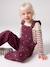 Long Sleeve Striped Top for Girls plum+sage green+striped blue - vertbaudet enfant 