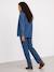 Maternity and nursing shirt medium blue - vertbaudet enfant 