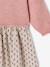 Robe 2 en 1 manches longues fille plum+rosy - vertbaudet enfant 